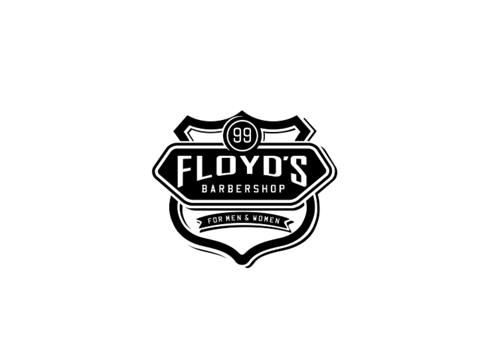 Floyd's Barbershop logo