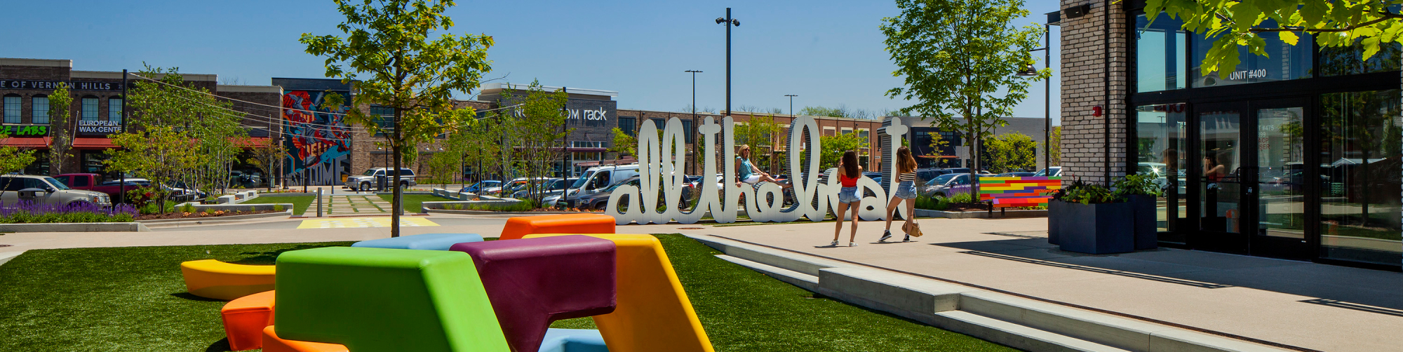 Mellody Farms outdoor art Vernon Hills, IL