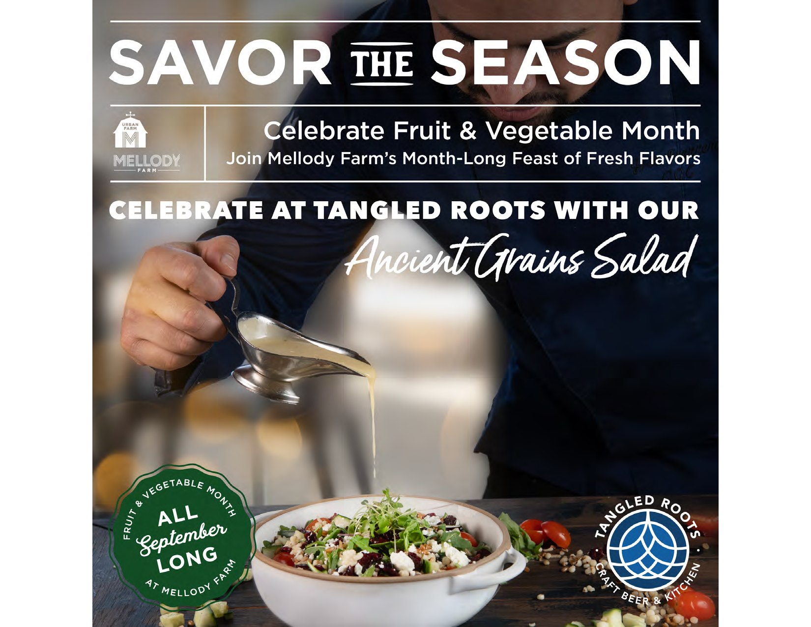 Tangled Roots mellody farm featured recipe Vernon Hills, IL